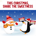 Sweet Christmas Marshmallow Bag - Soft, Assorted Marshmallows in 3 Different Shapes: Christmas Trees, Candy Canes, and Santas - Vanilla Bean Marshmallows - 5.1 Oz per Bag (1 Pack)
