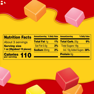 Starburst Original Minis Fruit Chews Candy, Bag, 8 Ounce