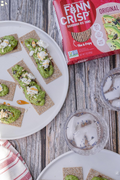 Finn Crisps Original Rye Crispbread 7Oz | Thin, Crispy Rye Flatbread Crackers | Authentic Finnish Sourdough Crispbread | Whole Grain Rye Crackers [7 Oz Box]