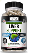 (2 Pack) Liver Support 60Ct Milk Thistle Dandelion Root Zinc Beetroot Detox