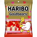 Haribo, Gold-Bears Valentine Peg Bag, 4 Ounce