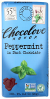 Chocolove Peppermint in Dark Chocolate, 3.2 Oz