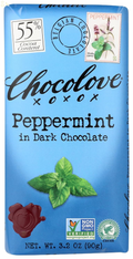 Chocolove Peppermint in Dark Chocolate, 3.2 Oz