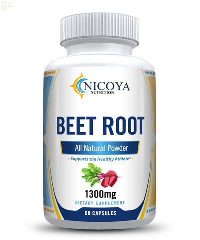 Organic Beet Root Powder- Healthy Circulation, Stamina, Endurance, Energy 1300MG