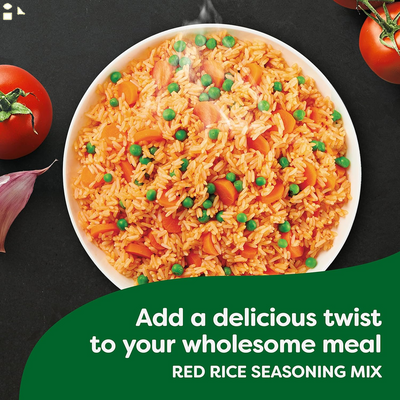 Knorr Mi Arroz Rice Seasoning Mix Add Authentic Flavor to Any Dish Rojo/Red Delicious Homemade Flavor in Our Seasonings 2.39 Oz, 4 Count