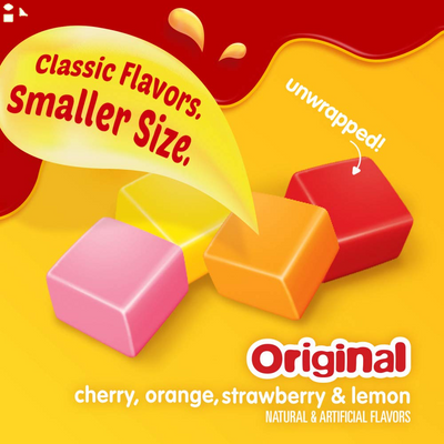 Starburst Original Minis Fruit Chews Candy, Bag, 8 Ounce