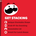 Pringles Potato Crisps Chips, Lunch Snacks, Office and Kids Snacks, Grab N' Go Snack Pack, BBQ, 2.5Oz Can (1 Can)