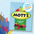 Mott'S Fruit Flavored Snacks, Assorted Fruit, Pouches, 0.8 Oz, 10 Ct