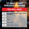 Mccormick Grill Mates Gluten Free Honey Sriracha, 1 Oz Envelope