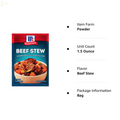 Mccormick, Beef Stew Seasoning Mix, 1.5 Oz