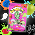 Halloween Warheads Sour Body Parts Candy, Soft and Chewy Fruit Flavored Gummies, 3 Ounces (Pack of 2) Lollipop Swirl Sticker Included