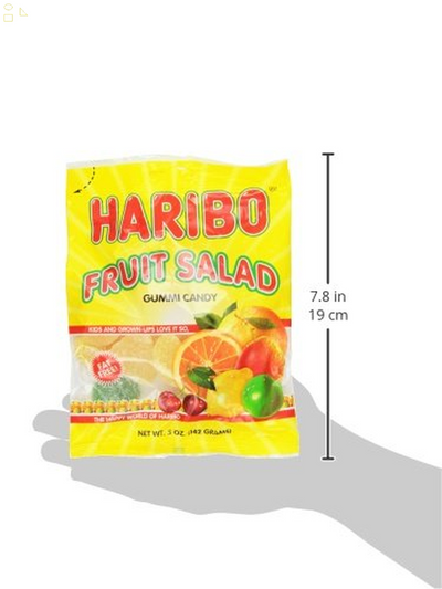 Haribo Gummies - Fruit Salad - 5 Oz