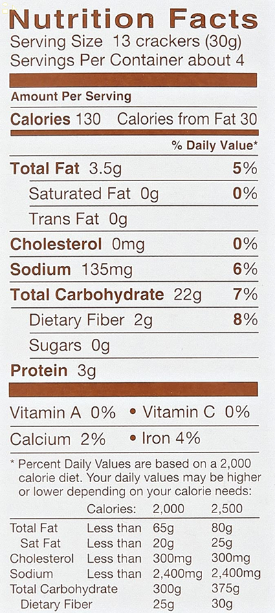 Blue Diamond Almond Cracker Crisps, Flax Seed, 4.25 Oz