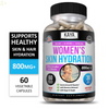 (2 Pack) Skin Hydration Vitamins, Tone, Repair, and Elasticity Skin Care 60Ct