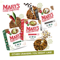 Mary'S Gone Crackers Herb Crackers, Organic Brown Rice, Flax & Sesame Seeds, Gluten Free, 6.5 Ounce