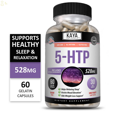 5-HTP 60Ct Serotonin Support Sleep Aid Calm Stress Anxiety Relief