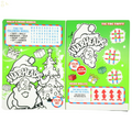 Warheads Christmas Stocking Stuffer Activity Book with Sour Taffy Candy, Individually Wrapped Fruit Flavored Taffies, (Pack of 2)