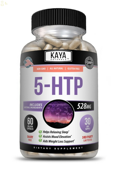 5-HTP 60Ct Serotonin Support Sleep Aid Calm Stress Anxiety Relief