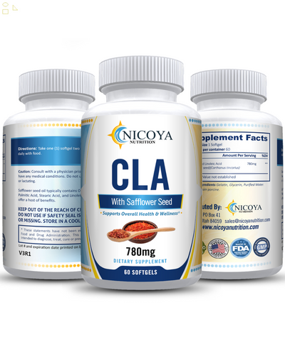 CLA 60Ct - Stim-Free, Lean Muscle Mass -Conjugated Linoleic Acid