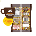 Colombina Coffee Delight Chewy Candy, Gluten-Free Soft Chewy Coffee Candies Made W/Authentic Colombian Coffee, 1 Pack (35 Count)