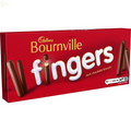 Cadbury Bournville Fingers Dark Chocolate Biscuits Cookies, 110 G