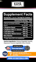 Nitric Blast 60Ct, L-Arginine Nitric Oxide, ED Testosterone Booster, Pre Workout