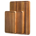 Wood Cutting Boards Set of 3 for Kitchen, Thick Chopping Board, (17x12, 12x10, 12x7 inch)