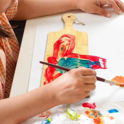 12 Packs Cutting Board Set with Handles 15 x 7 Inch, Acacia, Bamboo Wood)