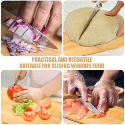 12 Packs Cutting Board Set with Handles 15 x 7 Inch, Acacia, Bamboo Wood)