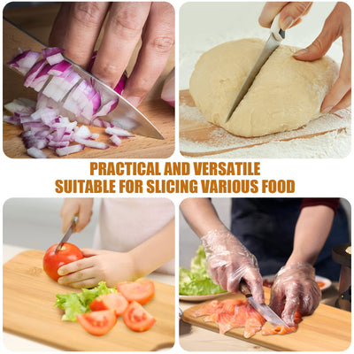 12 Packs Cutting Board Set with Handles 15 x 7 Inch, Acacia, Bamboo Wood)